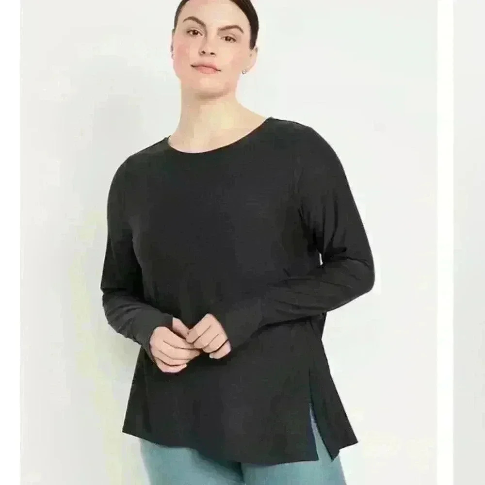 Old Navy Large CloudMotion Side-Tie Tunic Active Wear Athletic Top NWT